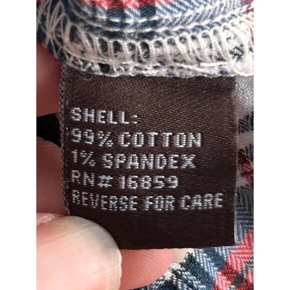 J. McLaughlin Women's Plaid Button Up Shirt Top Long Sleeves Multicolor Size 8 - Picture 7 of 10